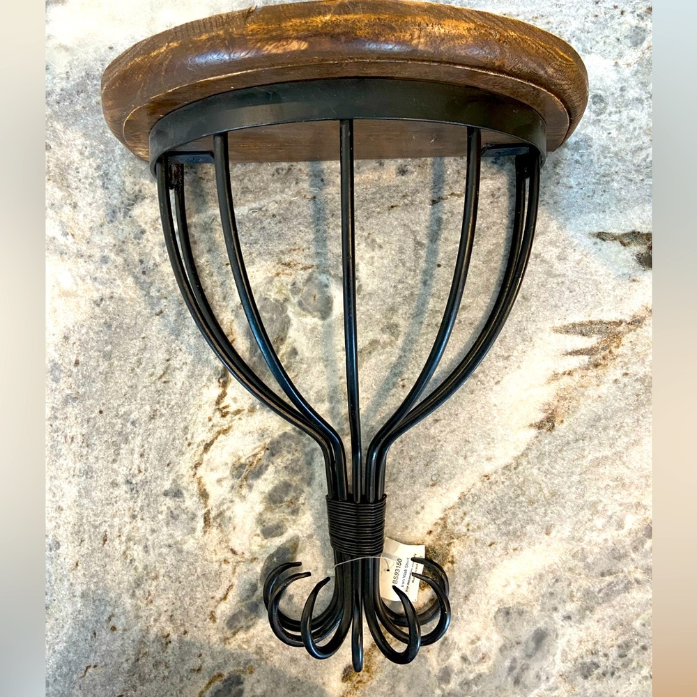 Wrought iron shelf or bed canopy. New with tags